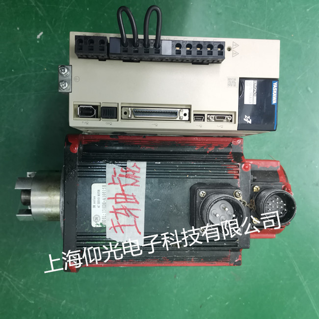 安川伺服電機維修SGMGH-44A2A-YR15通訊口損壞 電源編碼器口壞修理