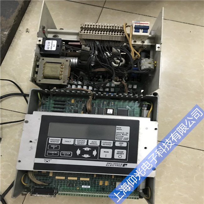 RELIANCE瑞恩變頻器維修過電壓報警維修