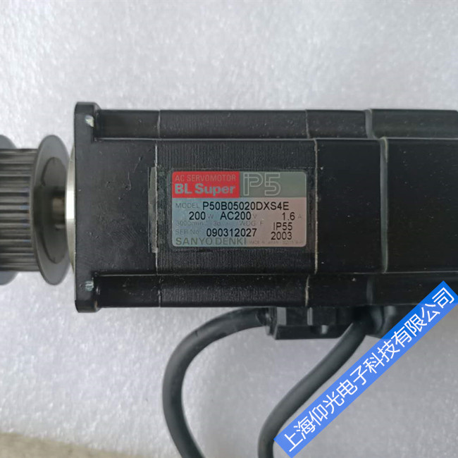 三洋伺服電機維修馬達剎車失靈剎車片磨損維修更換