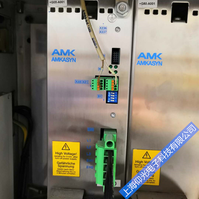 AMK伺服器驅動器KW40通訊故障/上電報警維修 AMK控制器維修