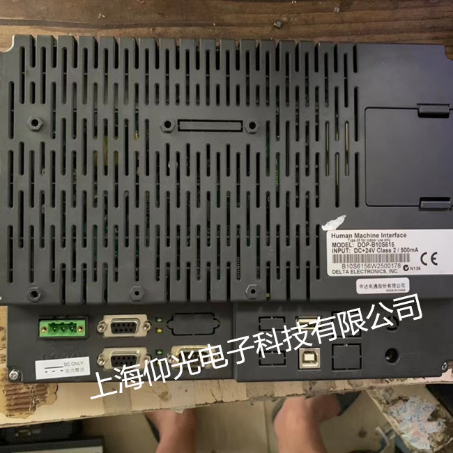 臺達觸摸屏黑屏維修,DOP-B10S615主板故障無顯示修理總結