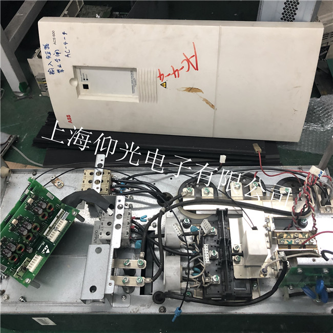 ABB變頻器ACS800報故障SHORT CIRCUIT ,EMP維修方案