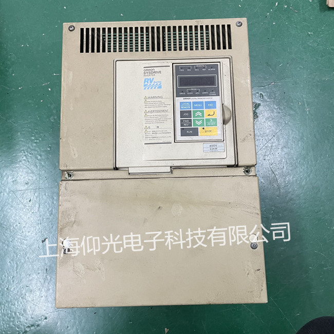 歐姆龍OMRON變頻器維修3G3RV-B4220-ZV1顯示報警代碼修理