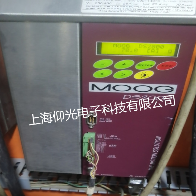 MOOG穆格伺服驅動器維修過電