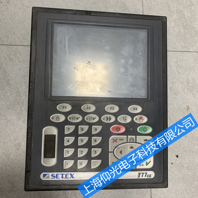 染色機電腦觸摸屏維修 SETEX 777CE常見故障修理