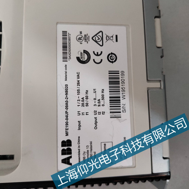 賓田沖版機abb驅動器34200故障維修
