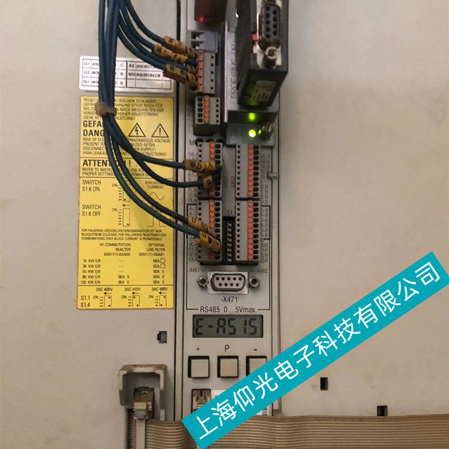 西門子611驅(qū)動器電源模塊報警E-A515維修