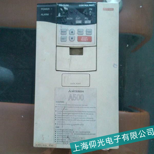 云浮三菱變頻器過電壓報警故障維修