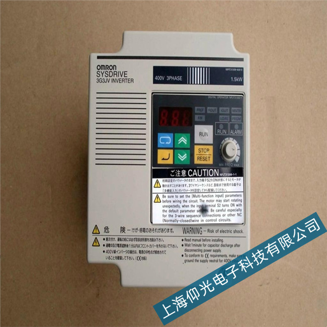 歐姆龍變頻器3G3FV系列OL1、OU、OC報警代碼維修對策
