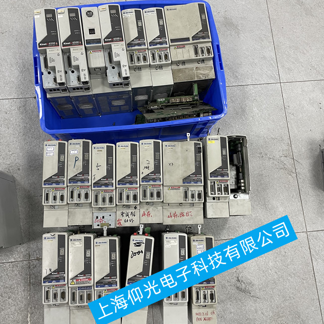 雕刻機AB 5500伺服驅動器報警S18故障維修-免費檢測