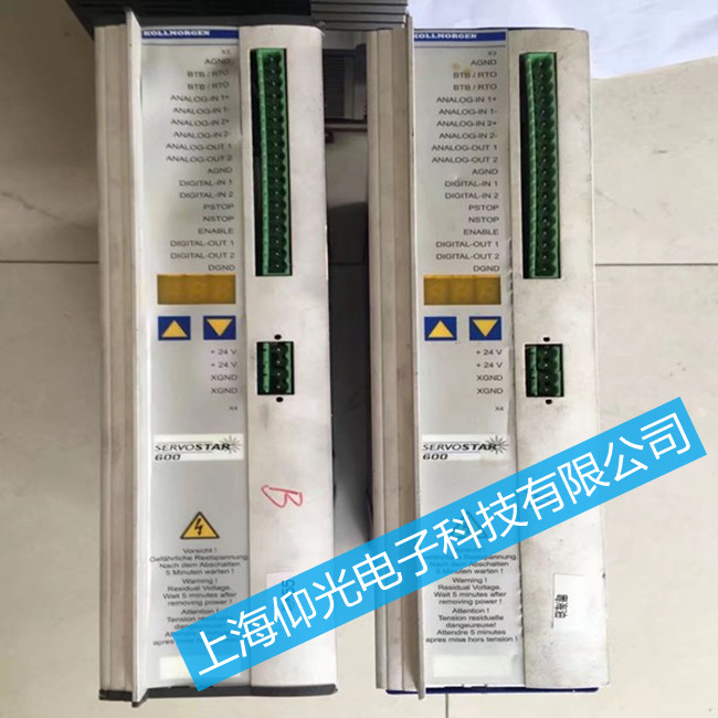 塑料行業(yè)科爾摩根伺服驅(qū)動器維修-Servostar601系列報(bào)警n04故障維修