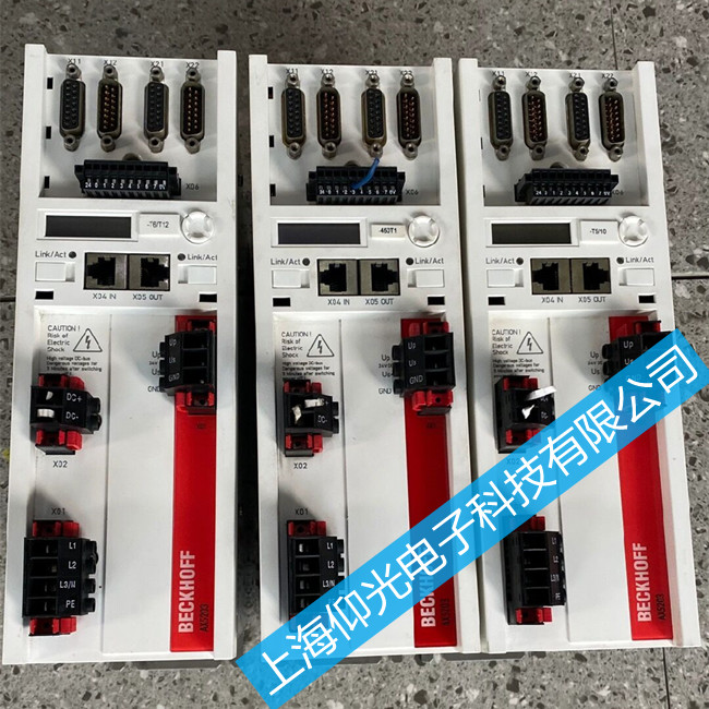 倍福伺服驅動器維修AX5203-0000-0200開機報警F500故障維修方法