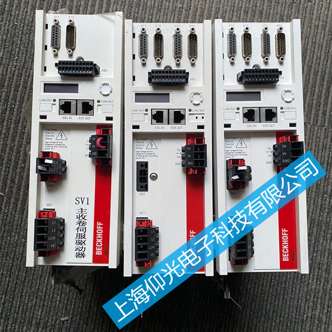倍福伺服器維修廠家/AX5000系列驅動器報警F584維修